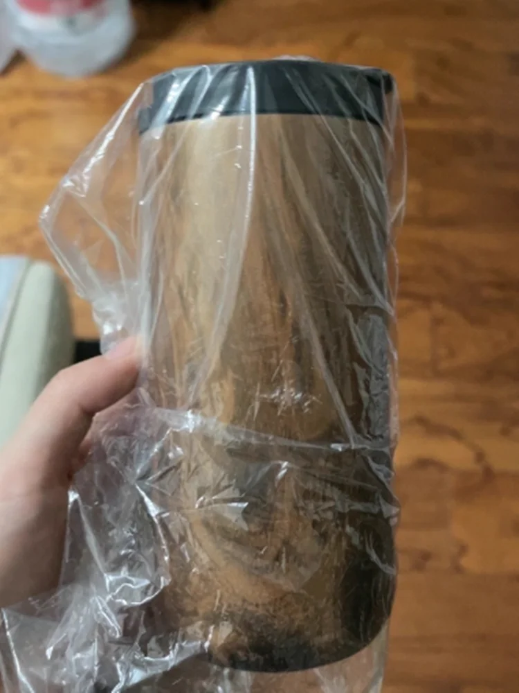 Isolierte Isolierflasche, Kaffeetasse, 400 ml/500 ml, Edelstahl-Thermobecher, tragbar, für Auto, Büro, Reisen, Getreide Image