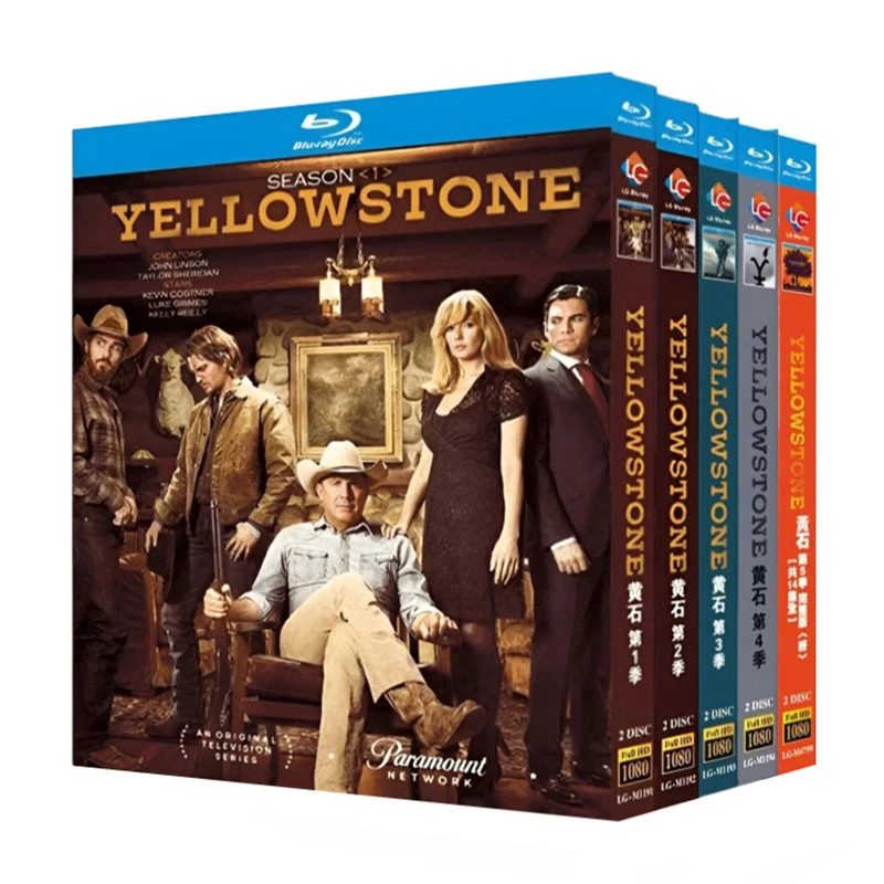 Yellowstone Staffel 1-5 Blu-ray-Scheibe Image