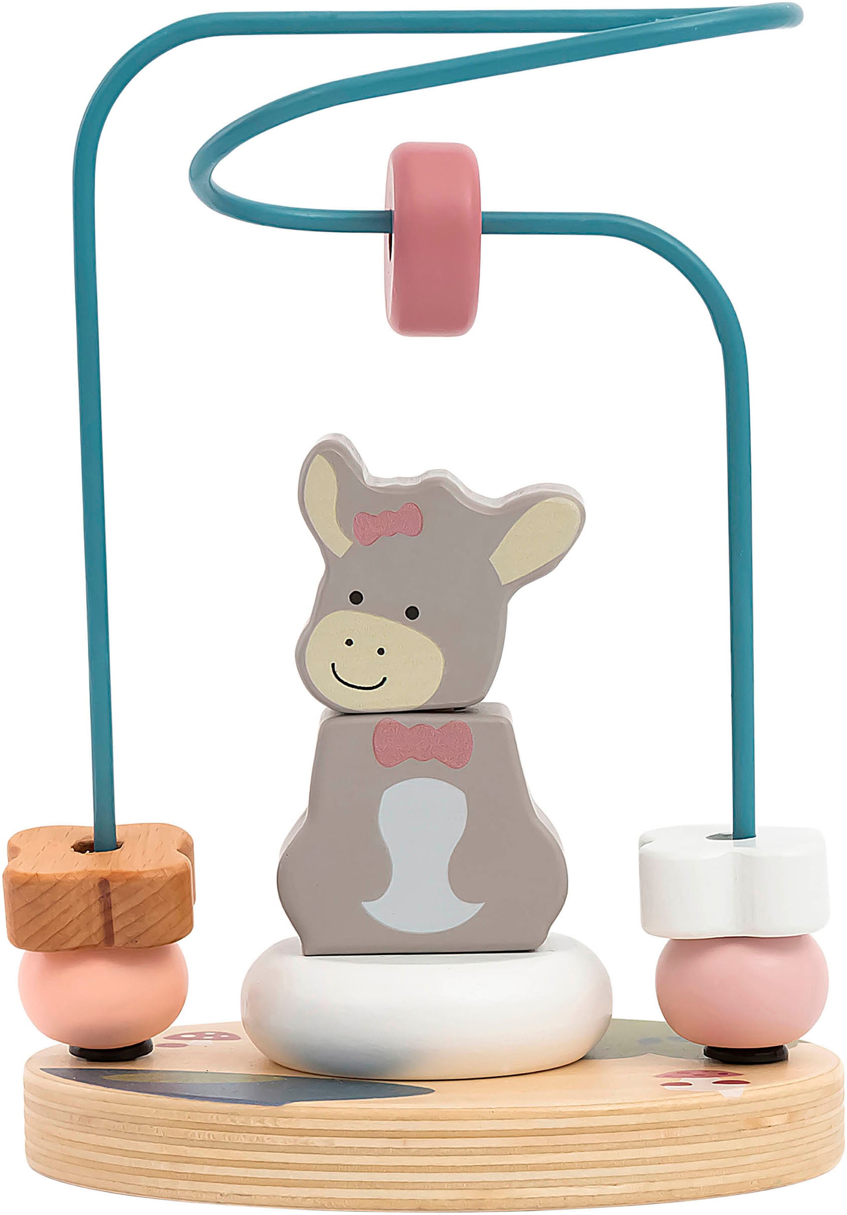 Motorikschleife STERNTALER "Emmi Girl", bunt, Motorikspielzeug, BabyB:11cm H:16cm T:7,7cm, Polyester, FSC - schützt Wald, B:11cm H:16cm T:7,7cm