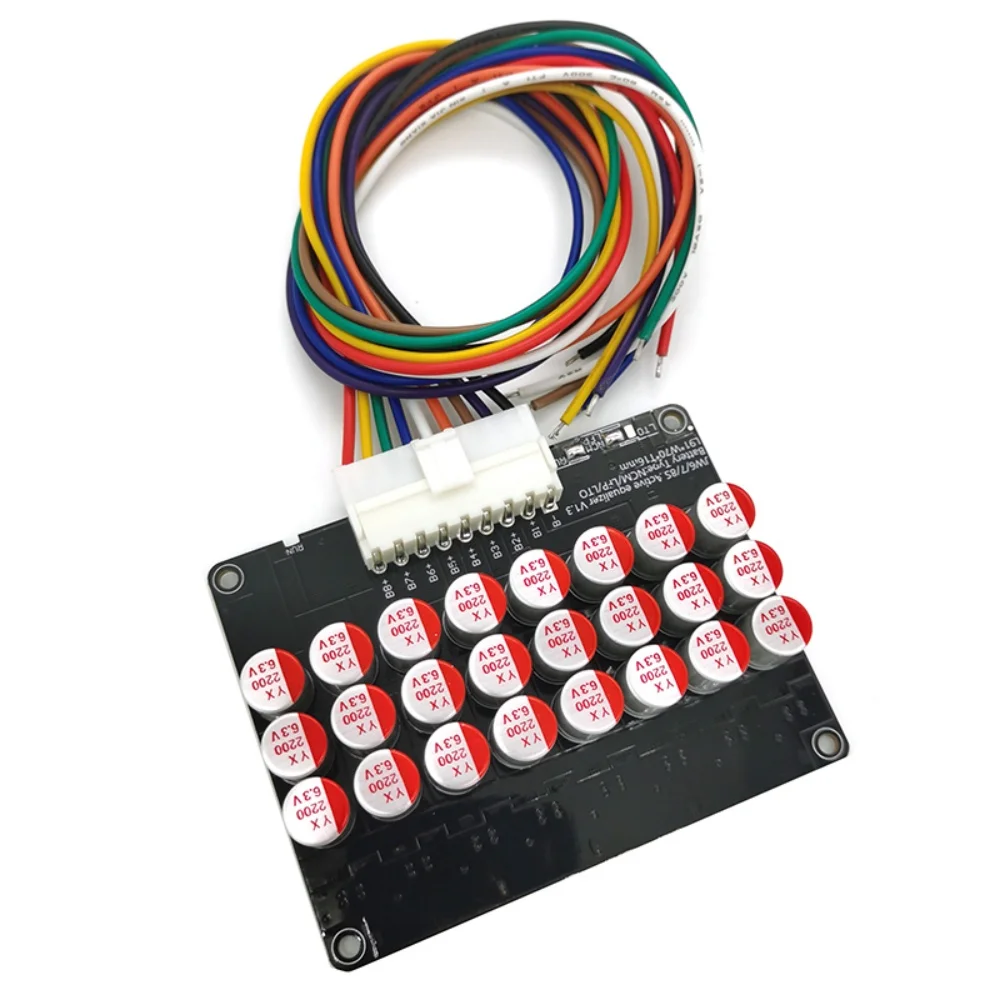 5A Active Equalizer Balancer 6S 7S 8S Zellen Balancer Lifepo4 Lipo LTO Batterie Energie Kondensator Lithium Pack BMS Image