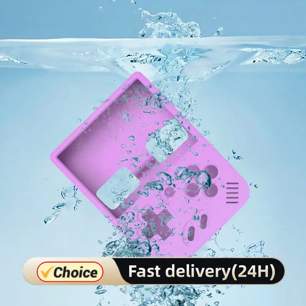 Schutzhülle für MIYOO Mini Plus / Mini Gaming-Konsole, Silikonhülle, weiche Haut, rutschfeste Hülle mit Trageband Image