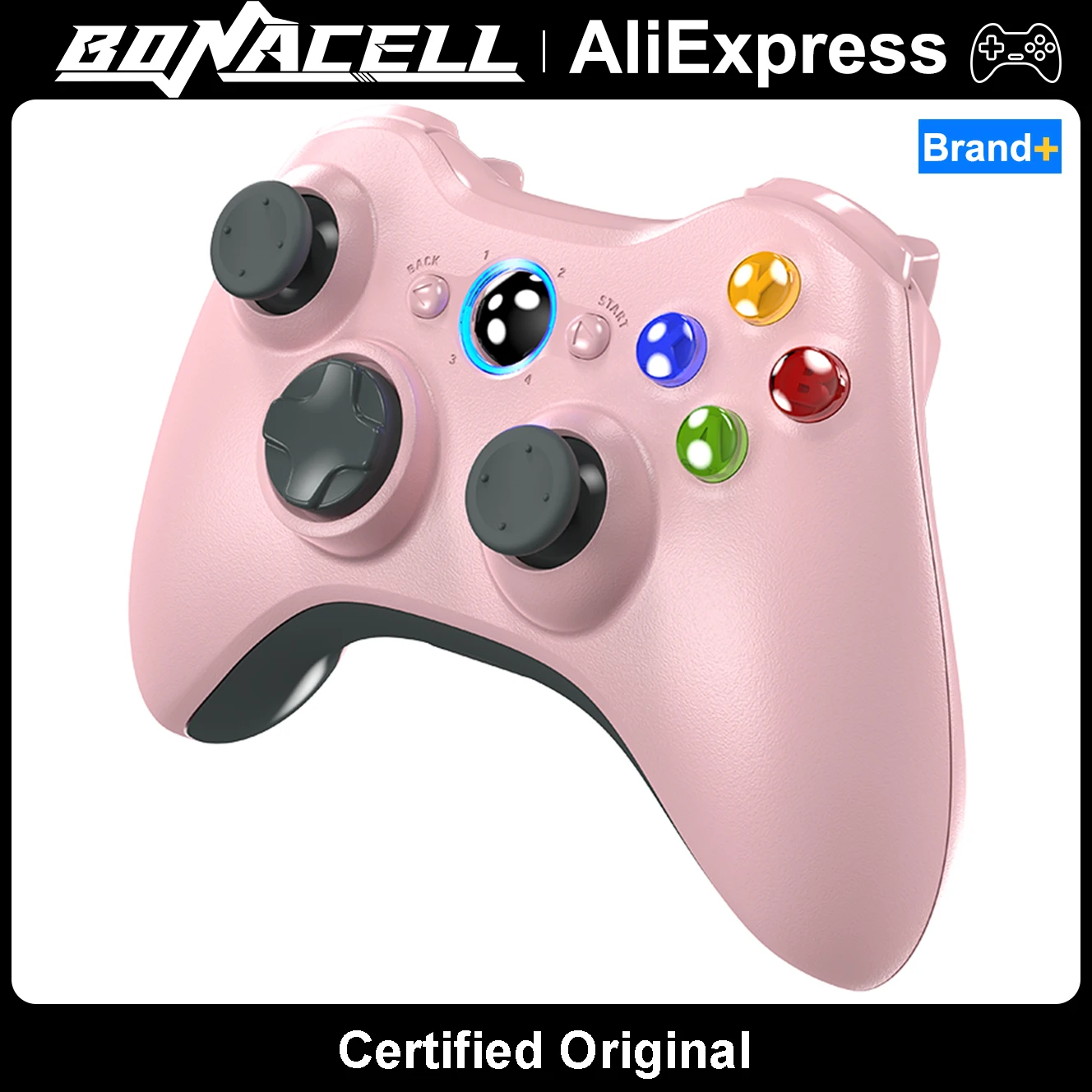 Controller für Xbox 360/Slim/PC/IOS/Android Spielkonsole Joystick Kabelloser Gamepad 6-Achsen Dual-Vibration Gaming-Fernbedienung