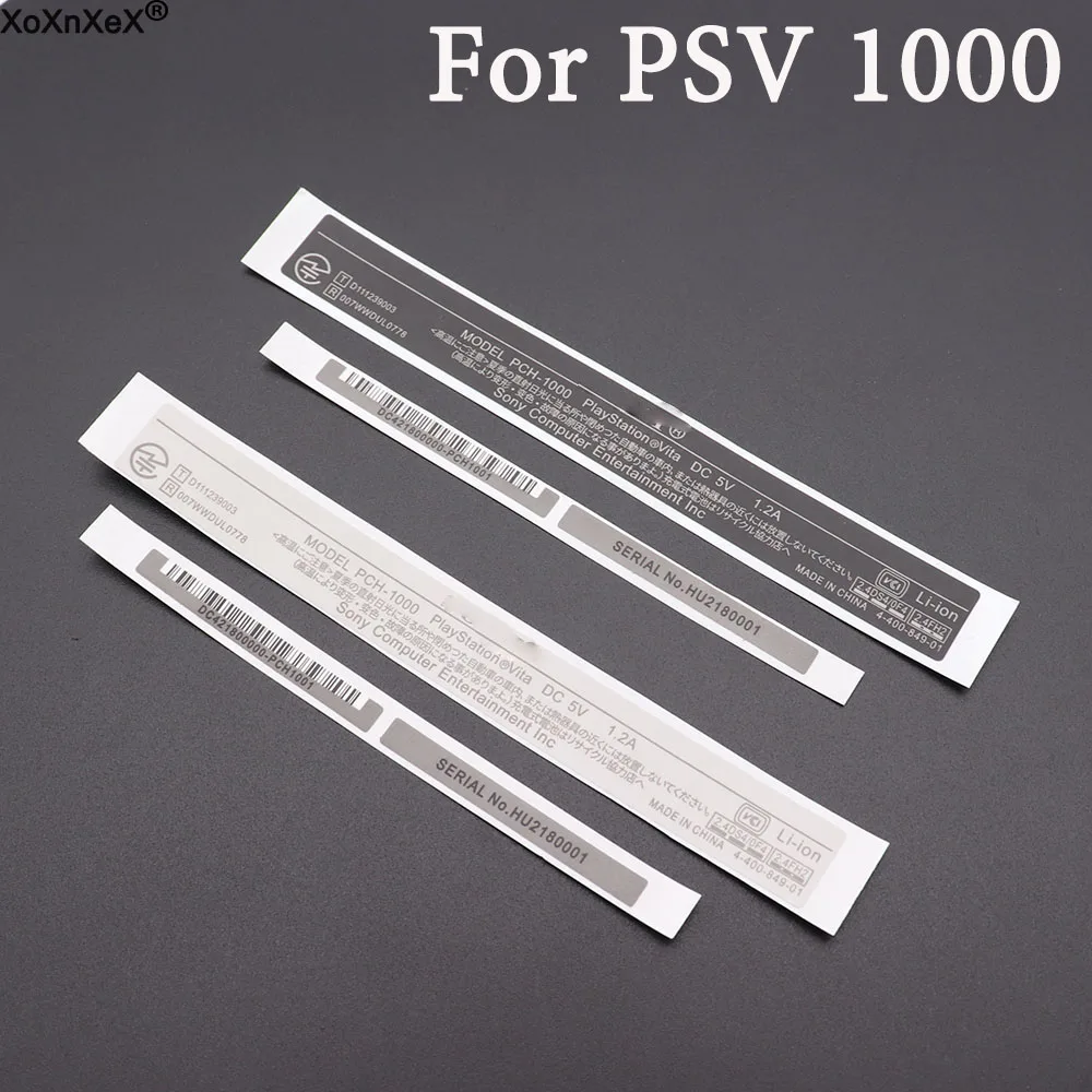 New Back Shell Lables Stickers Replacement for PS Vita 1000 for PSV 1000 PSV1000 PCH-1000