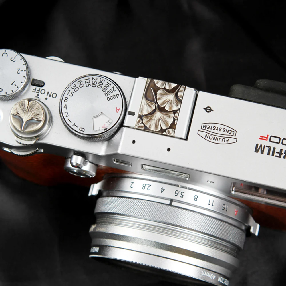 Handgemachte Metall Auslöser Blitzschuh Abdeckkappe für Fuji XT5 XE5 XM5 Nikon Z6II Leica Q3 M11 Sony A7 Canon Kamerazubehör Image