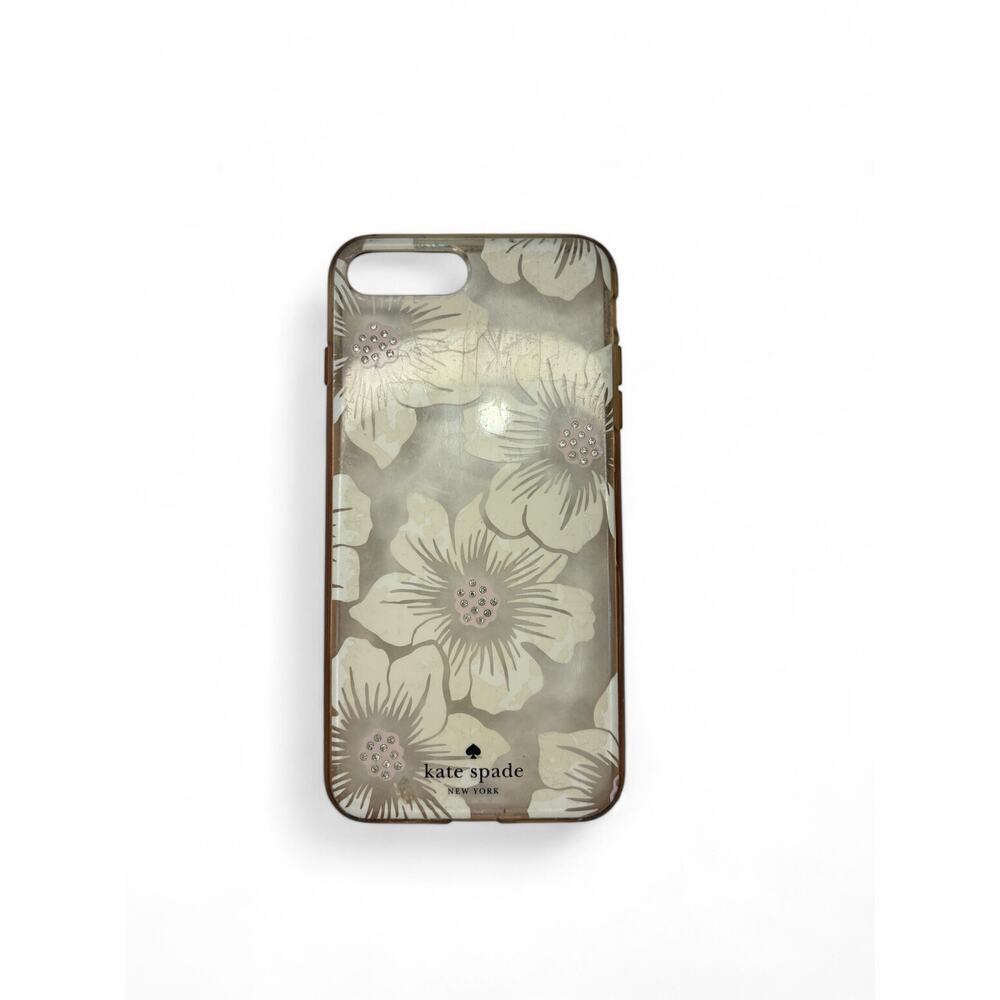 Kate Spade Cell Phones & Accessories | Kate Spade New York Cell Phone Case Floral Hard-Shell Iphone 8/7/6s/6 | Color: White | Size: Os