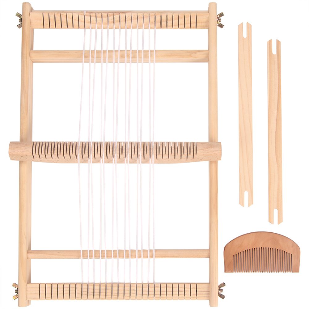 Wooden Weaving Loom Frame For Beginners And Kids medium