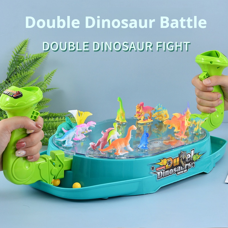 Pinball Catapult Toy, Children's Two Player Battle Dinosaur Board Game, Parent Child Educational Interactive Toy Pinball Catapult Toy, Children's Two Player Battle Dinosaur Board Game, Parent Child Educational Interactive Toy