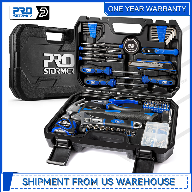 Small Starter Toolbox Kit For Students, Tool Kit Home Repair Tool Set With Toolbox Organizer By Prostormer Small Starter Toolbox Kit For Students, Tool Kit Home Repair Tool Set With Toolbox Organizer By Prostormer