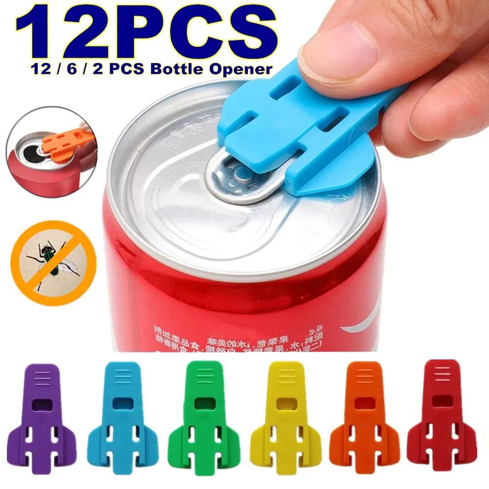 Portable Reusable Bottle And Can Opener For Kitchen And Camping 12 Pcs Yellow