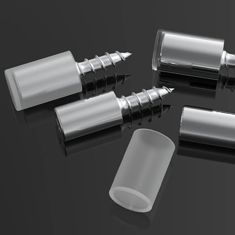 52 Stück selbstschneidende Schrauben – verzinkte Oberfläche, Teilgewinde, Rundkopf, für Holz, Kreuzschlitz, Befestigungszubehör Image