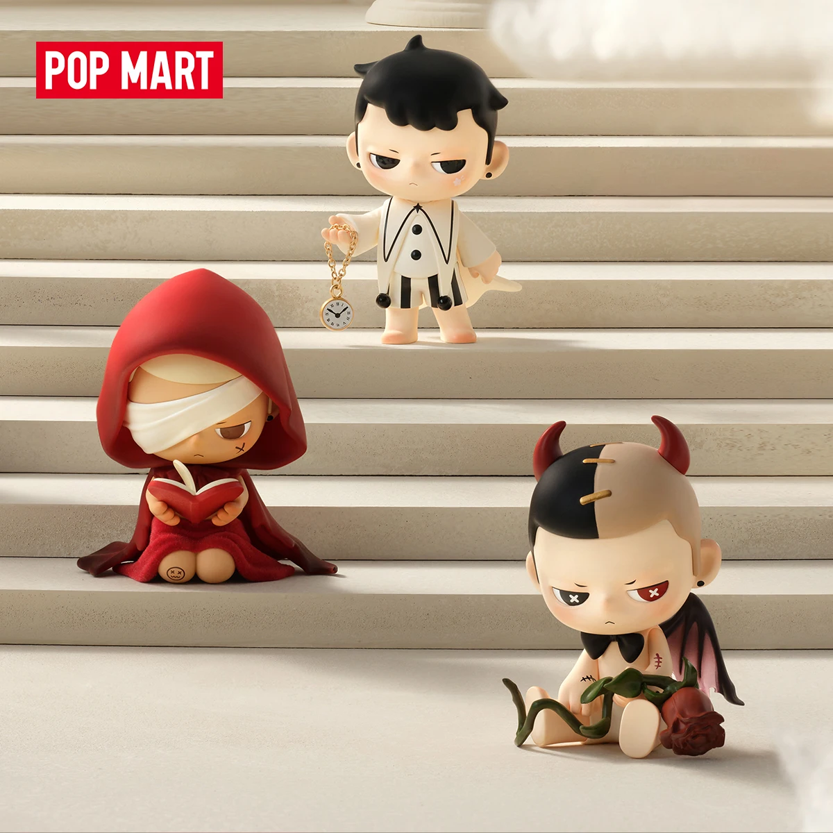 POP MART KUBO Angel's Poem Series Figures Blind Box 1PC/12PCS Mystery Box Image