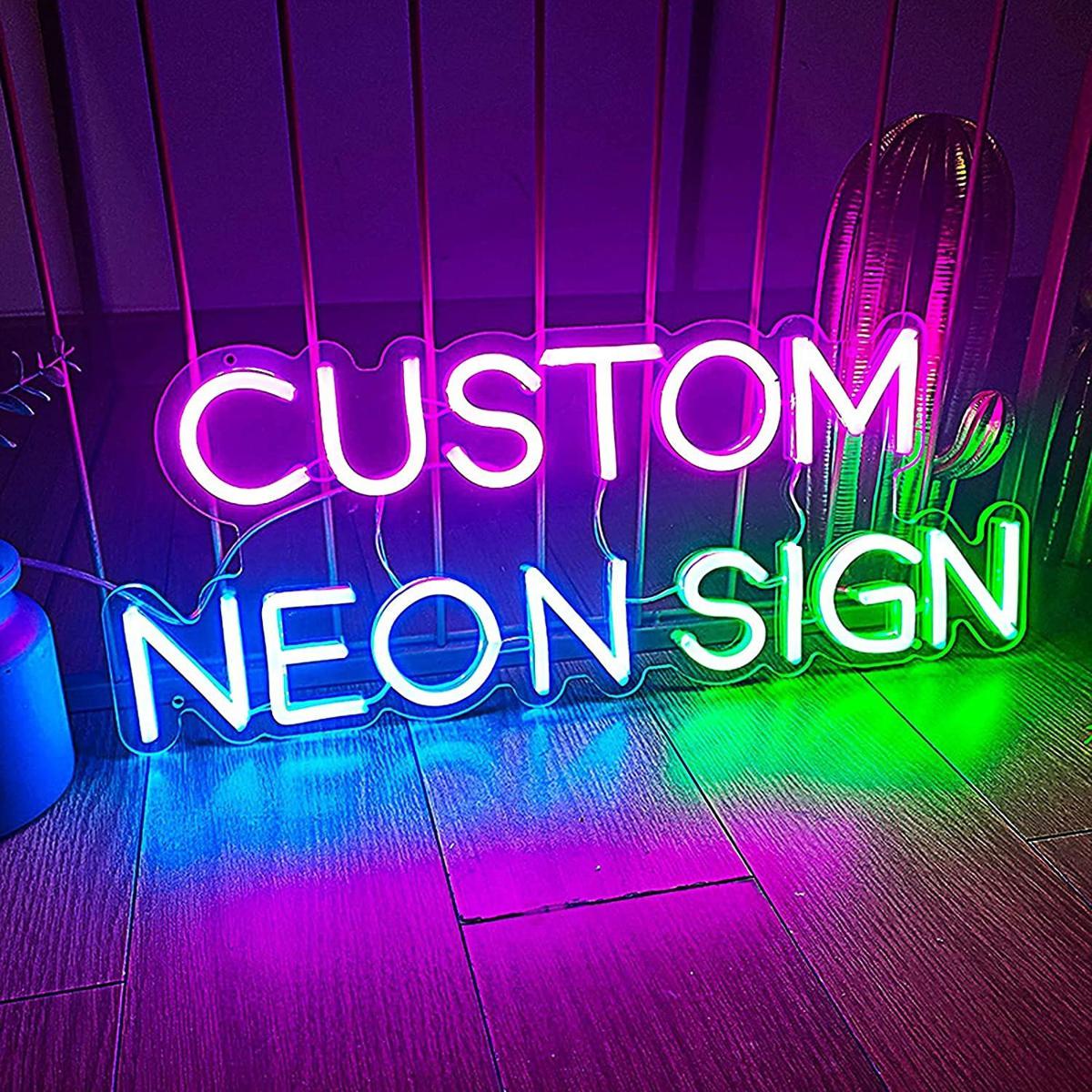 Insegna al neon personalizzata, insegna al neon con nome, insegne al neon con nome a LED, insegna al neon personalizzata, insegna al neon, insegna al