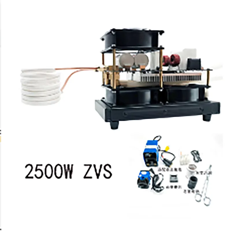 2500 W ZVS-Schnell-Hochfrequenz-Induktionsheizung/Rechnung und Schmelzen von Gold, Silber und Kupfer mit Schutzfunktion Image