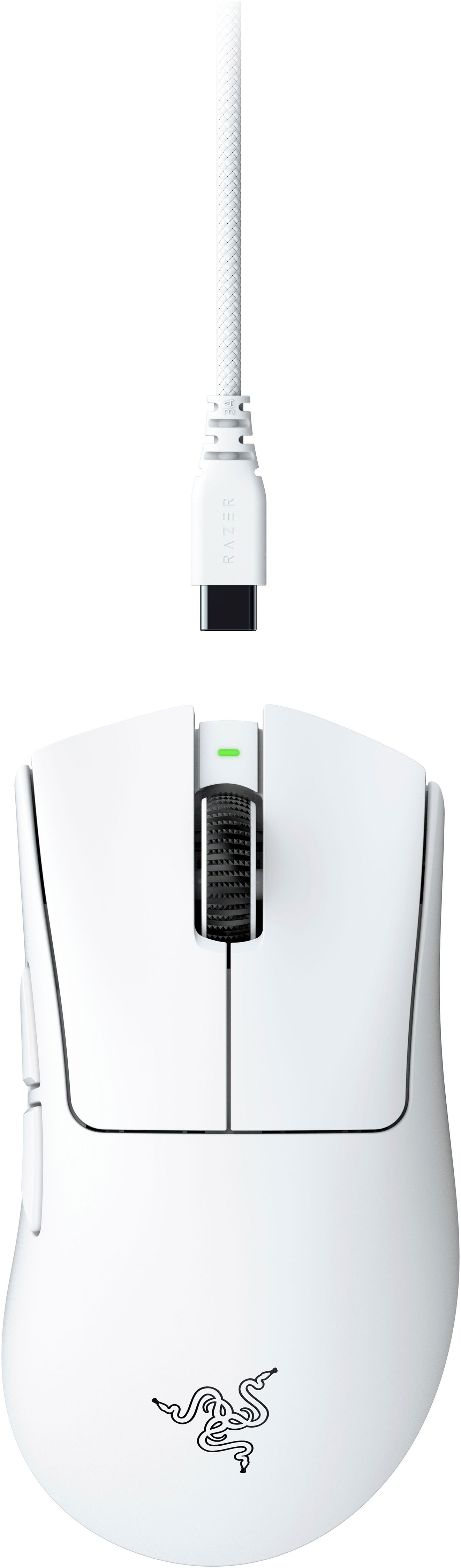 RAZER Gaming-Maus "DeathAdder V4 Pro", weiß, B:6,8cm H:4,4cm T:12,8cm, Computer-Mäuse Image