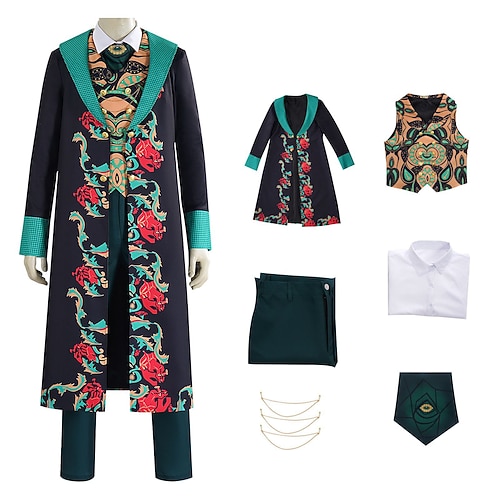 Schneekönigin Hexe Fee Elphaba Paare-Kostüme Film Cosplay Kostüm Film Walpurgisnacht Cosplay for Herren Damen Erwachsene Halloween Karneval Leistung Comic-Konzert Anime Expo Image