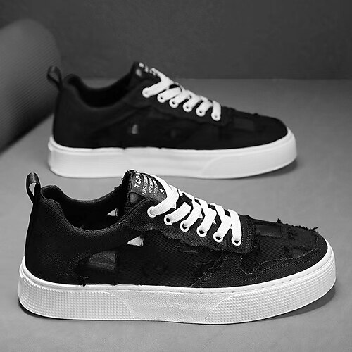 Weiße Herren-Sneaker für den Alltag – stilvoll und bequem, ideal für den Alltag, den St. Patrick's Day und Freizeitaktivitäten Image