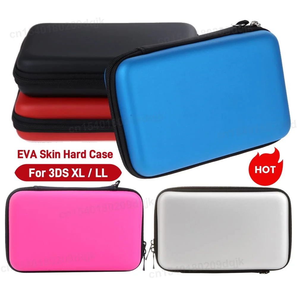 EVA-Hartschalenkoffer, stoßfest, tragbar, Aufbewahrungstasche, Reise-Aufbewahrungstasche für 3DS XL LL-Konsole für neue 3DS XL 3DS LL Image