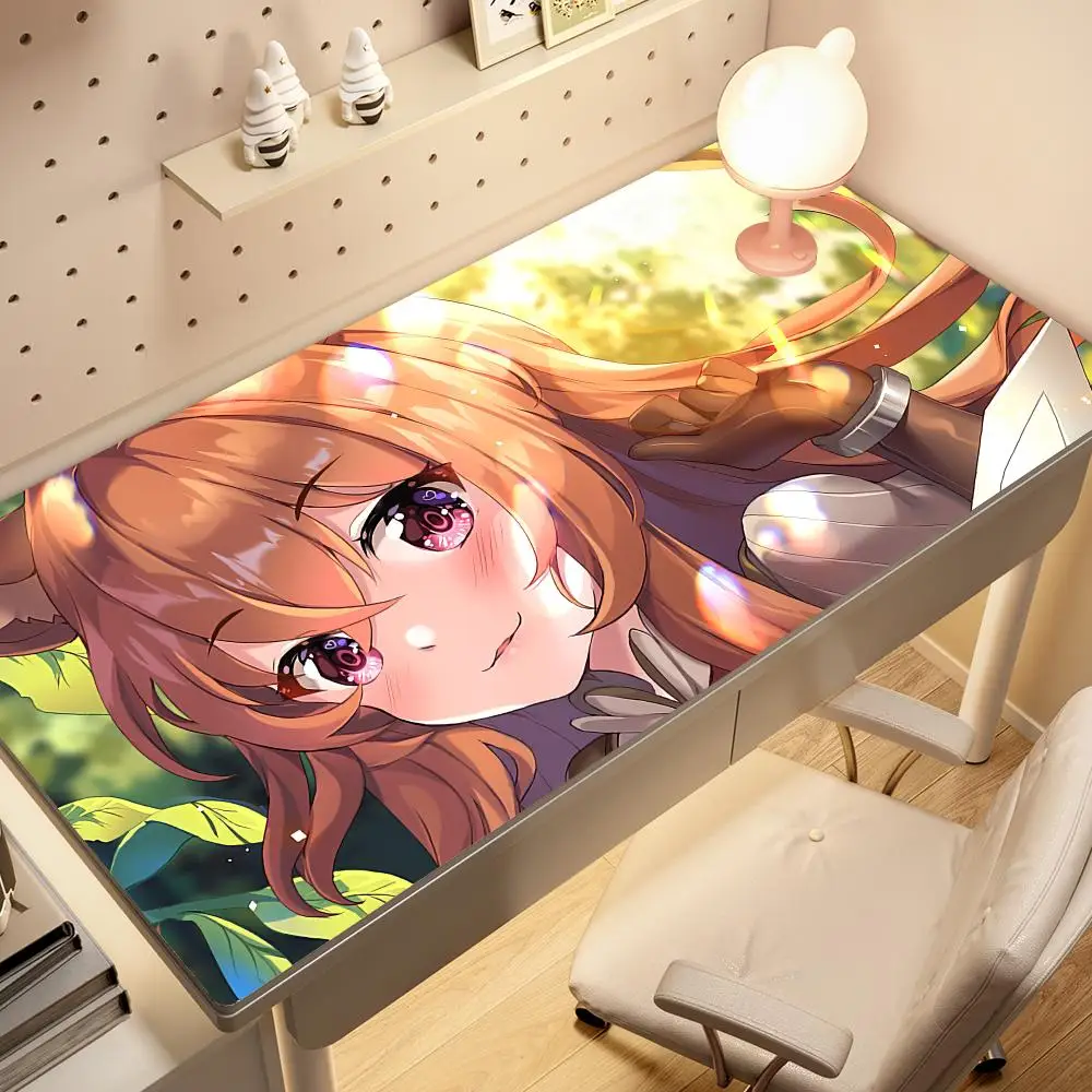 Raphtalia Naofumi Iwatani Niedliches Mauspad, Laptop, Computer, Tastaturmatte, Mauspad, Spielmatte, Geschenk, Anime, The Rising of the Shield Hero Image