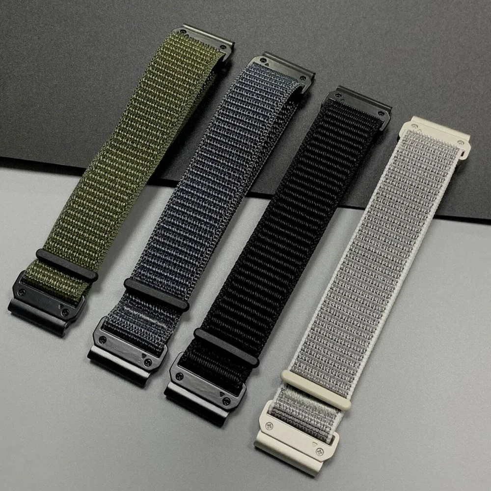 22/26 mm Quick Fit Nylon-Armband für Garmin Fenix 8 pro Enduro 3 Tactix 8 Armband für Garmin Instinct 2/2X 3 Armbandzubehör Image