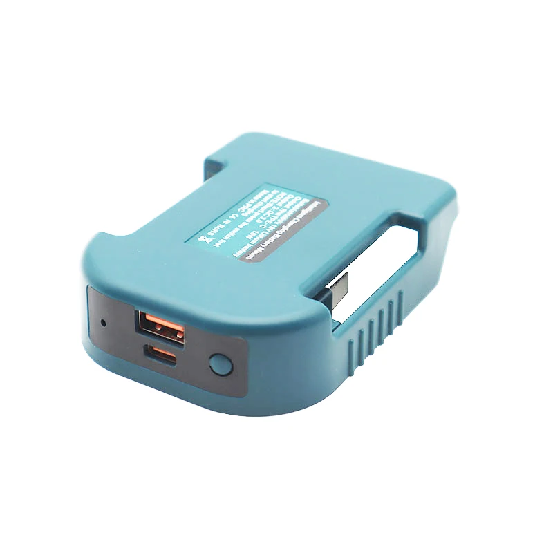 Für Makita 18V mit USB mit Typ-C-Akkuhalter für Makita 18V Akku BL1840 BL1850 BL1860 Ladegerät-Adapter Schnellladung Image