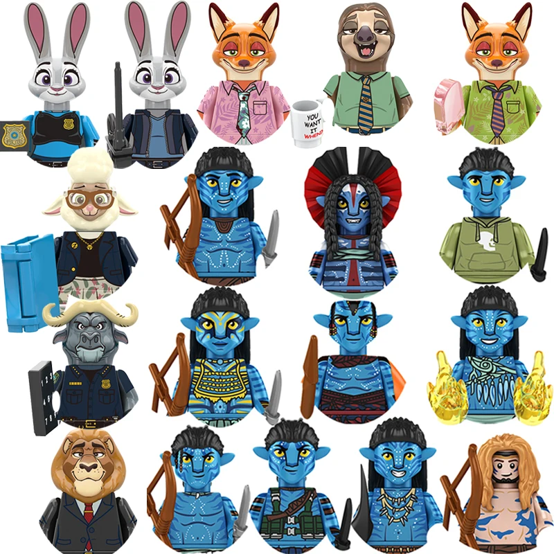 Avatar Ziegel Bausteine Für Spielzeug Geschenke Neue Mini Action-figuren Kinder Für Party Geschenke Image