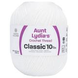 Aunt Lydia sÂ® Jumbo Crochet Cotton Thread White