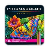 Prismacolor Premier Soft Core Colored Pencils Assorted Colors Set of 48