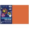 Tru-Ray Sulphite Construction Paper 12 x 18 Inches Orange 50 Sheets