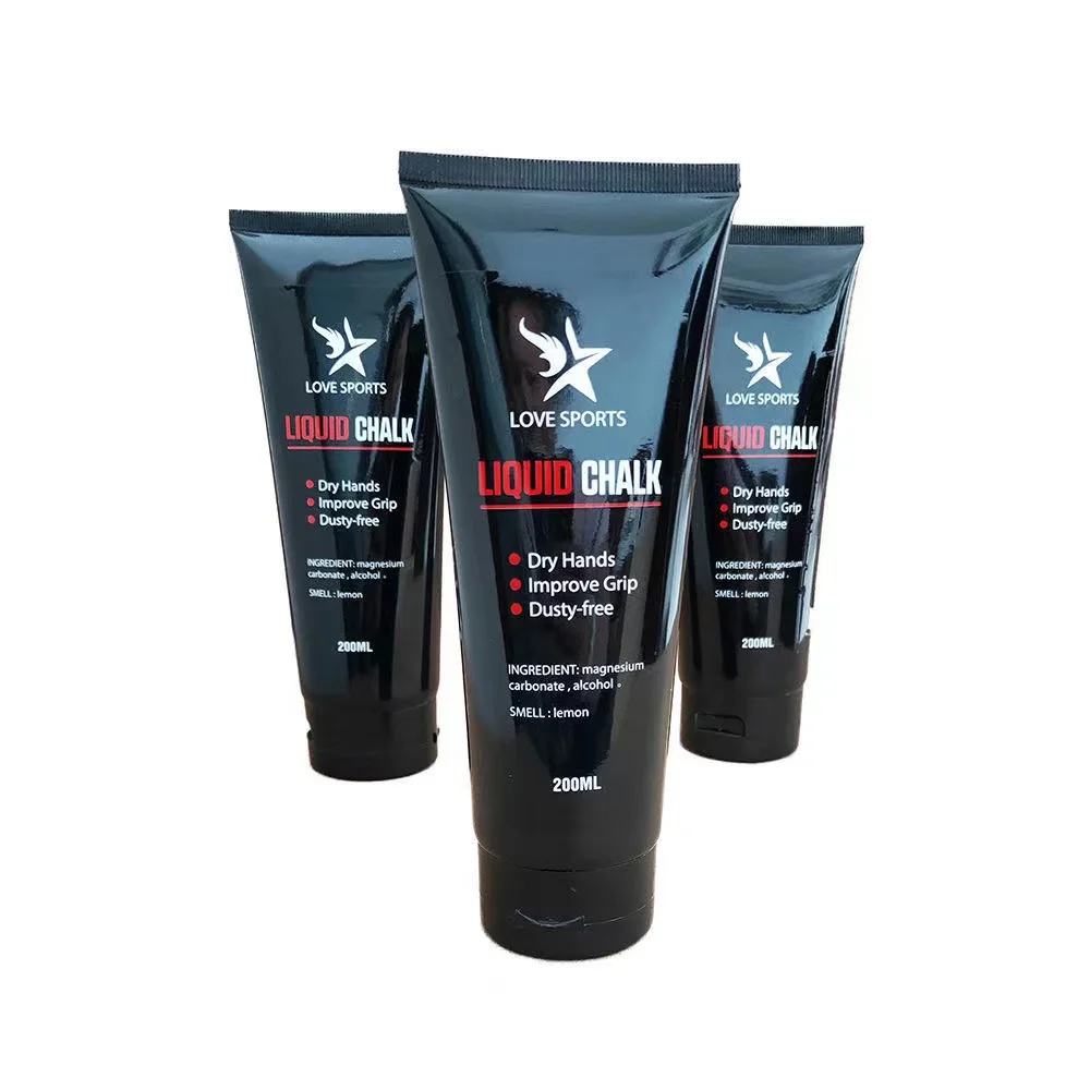 Craie liquide au parfum fruité, poudre de magnésium pour le sport, crème de fitness coordonnante pour le levage de poids, l'escalade et la salle de sport, 200ml