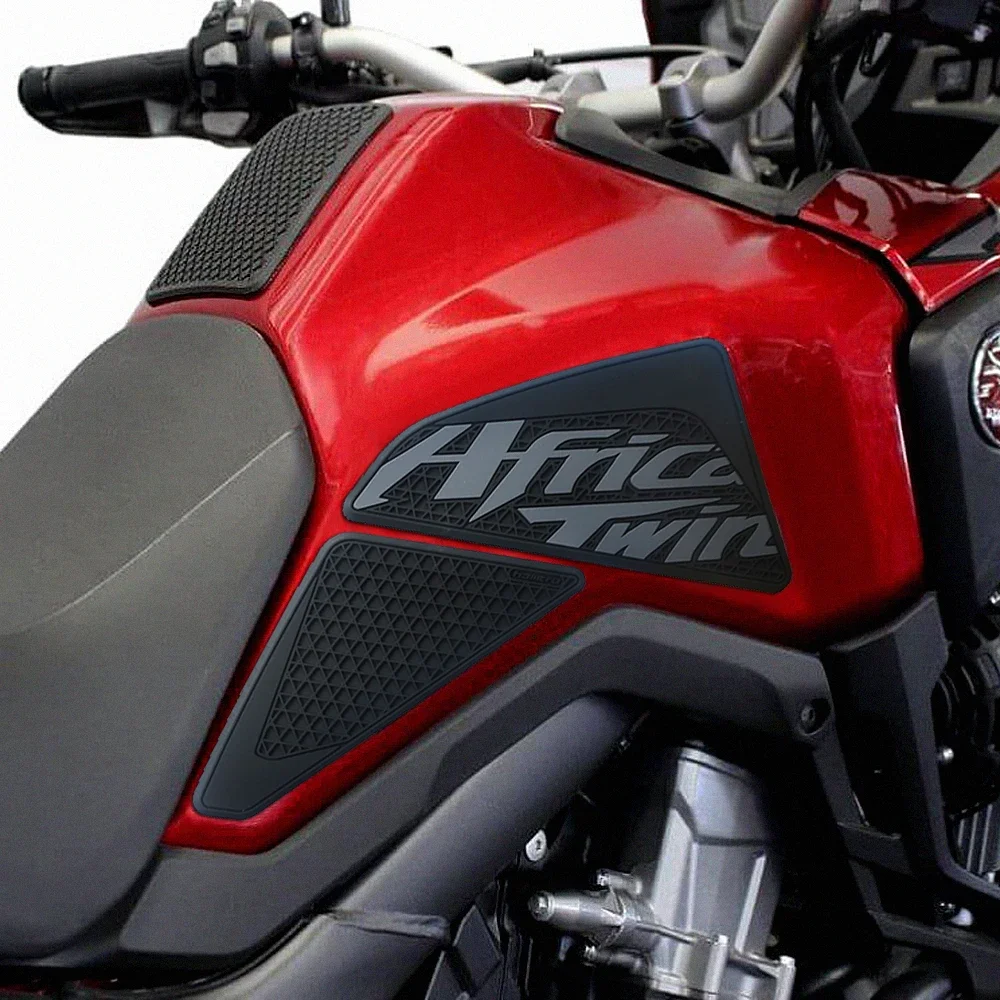 Motorrad Zubehör Seite Tank Pad Knie Schutz für Honda Africa Twin ADV 2016-2023 Aufkleber Image