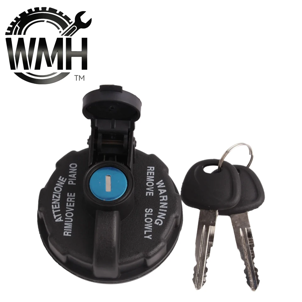 Tappo Carburante Bloccabile per Auto, Coperchio Antipolvere per Tappo Carburante, Tappo Serbatoio Diesel per Camion, Ricambio Tappo Carburante con 2 Chiavi, Accessori Auto