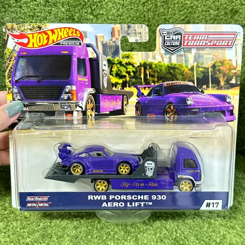 Neues Mattel Hot Wheels Rwb Porsche 930 Aero Lift Nft Garage Benz 300 Sl Bwm M3 Exklusives, seltenes Sammelautomodell in limitierter Auflage Image