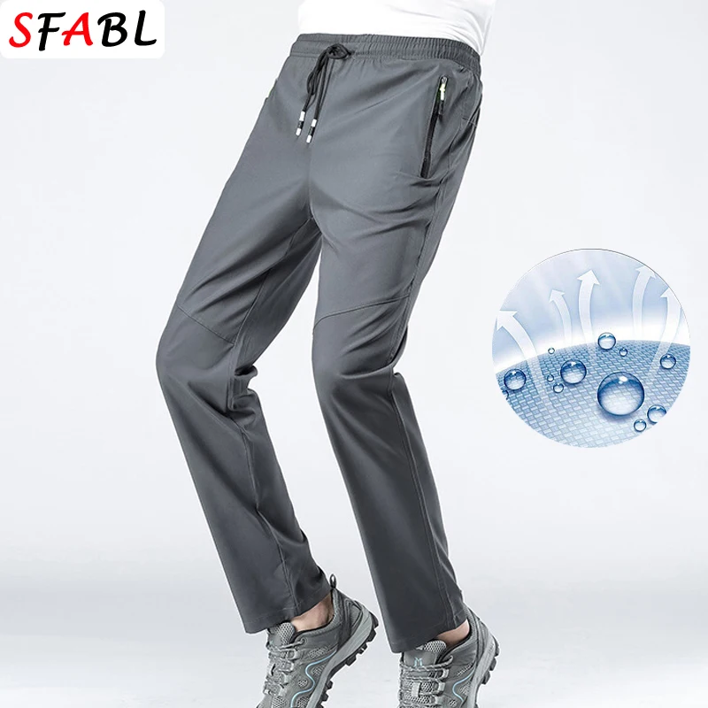Leichte Hosen Männer Jogger Jogginghose Sommer Quick Dry männer Hosen Outdoor Sport Camping Wandern Hosen Trekking Hosen Frauen Image
