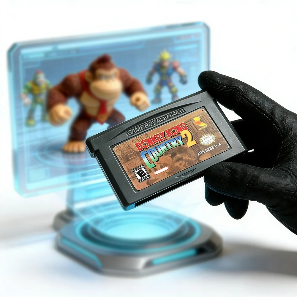 GBA Game Cartridge 32 Bit Video Game Console Card Donkey Kong Series Mario vs. Donkey Kong Country for GBA/SP/DS