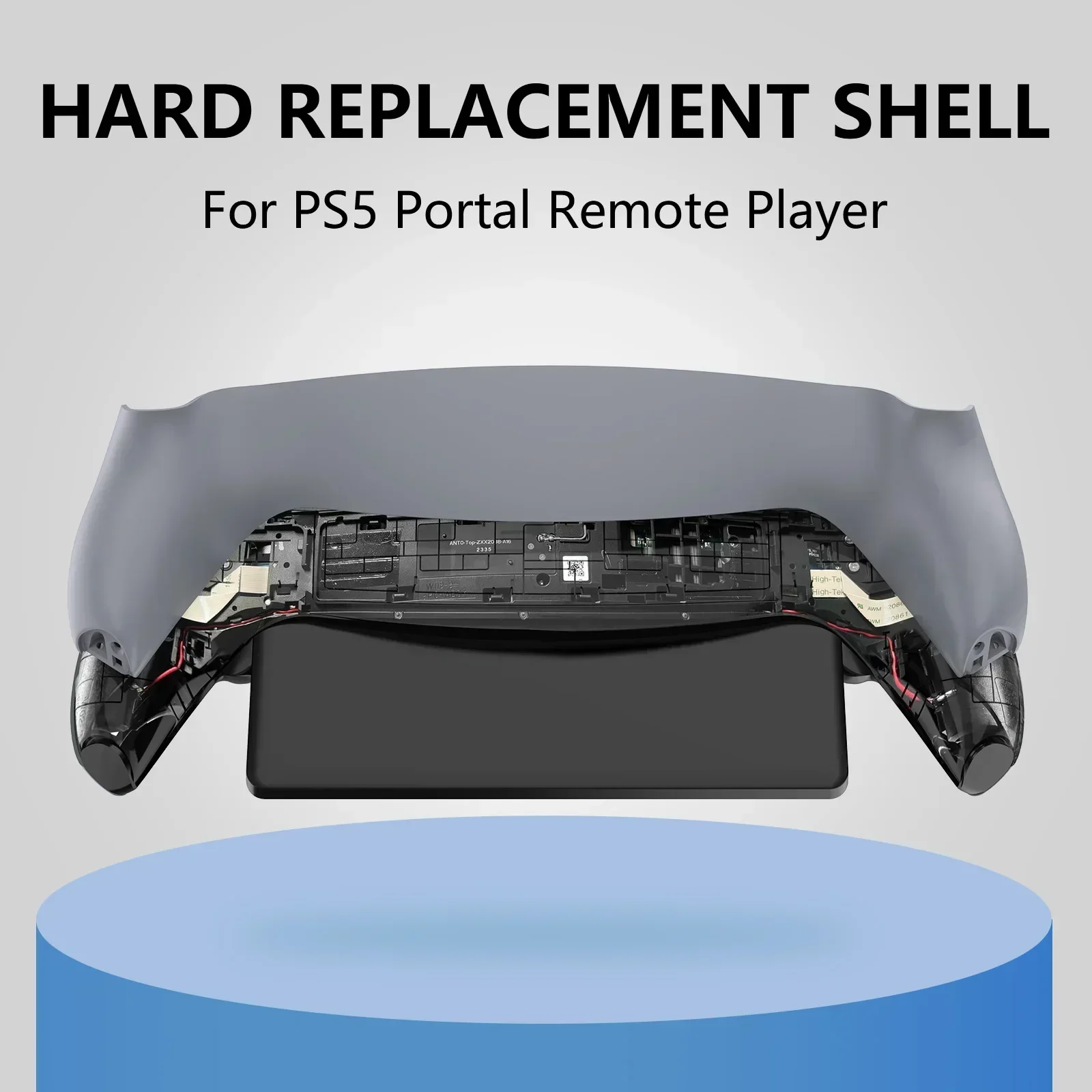 Replacement Shell for 30th Anniversary Grey PlayStation Portal Case Accessorie Premium PS Portal Full Cover Plate for PS5 Portal