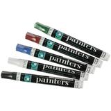 Painters Opaque Fine Tip Paint Markers 5 Piece