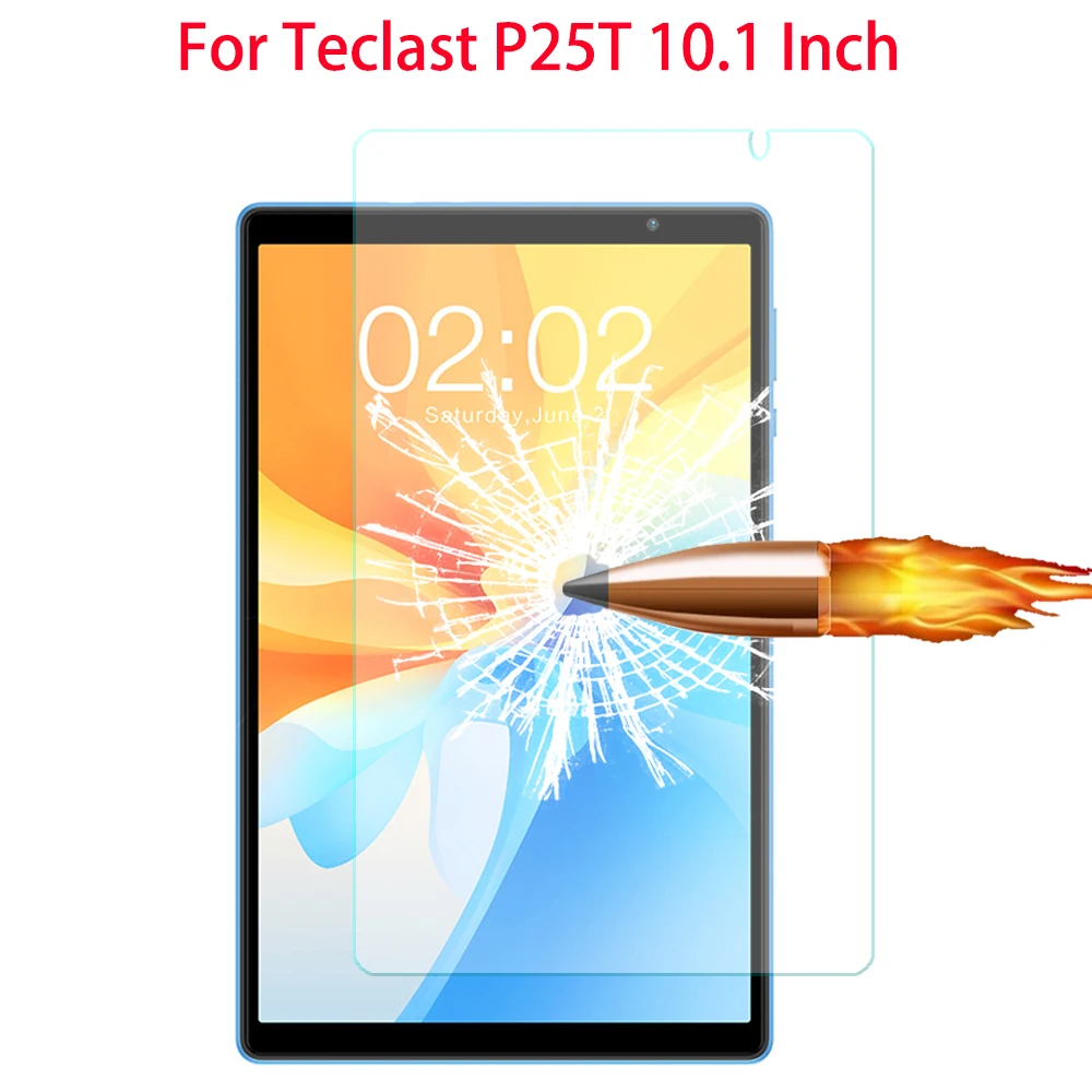 9H gehärtetes Glas für Teclast P25T 10,1 Zoll Tablet Displayschutzfolie Schutzfolie für Teclast P25t 10,1 Zoll Glasschutz Image