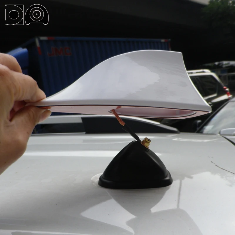 Shark Fin Antenne Auto Radio Antennen FM/AM Auto Styling Klavier Farbe Für Hyundai Santa Fe I II III IV Grand Santa F IX35 Image