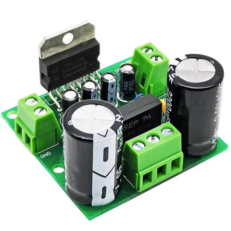 100 W Digitale Leistungsverstärkerplatine TDA7293/7294 Hochleistungs-Dual 12–32 V Einkanal-Audioverstärkermodul für DIY-Lautsprecher Image