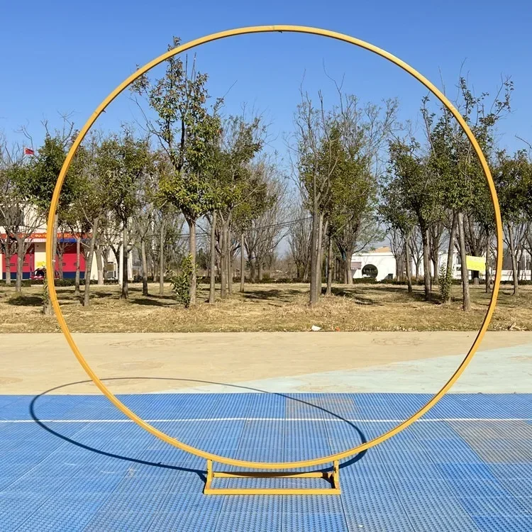 Metall Bogen Ständer Hochzeit Hintergrund Dekoration Blumenständer Geburtstag Party Dekor Hochzeit im Freien Layout Ballon Bögen Rahmen Image