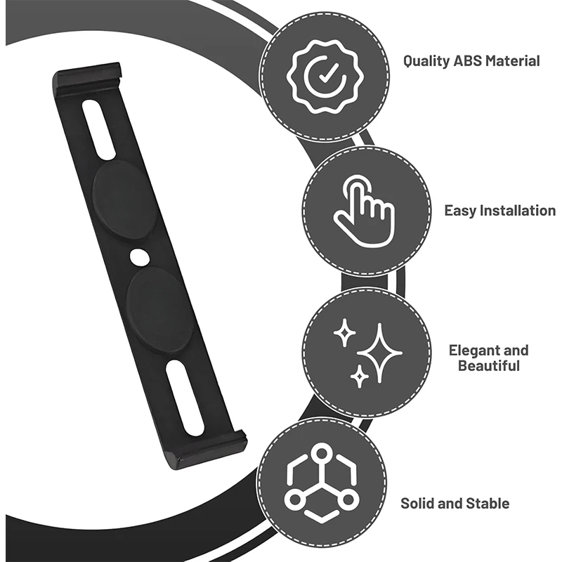 4 set porta targa per auto porta targa senza telaio porta targa invisibile resistente alle intemperie accessori per auto