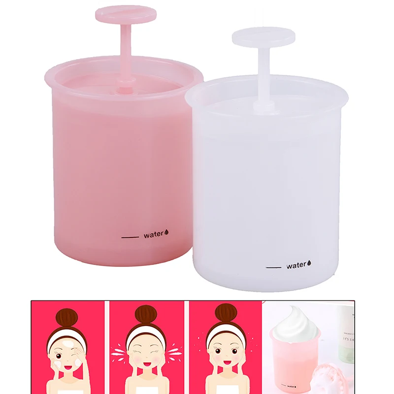 Mode Unisex Schaum Tasse Gesichtsreiniger Bubbler Reinigung Flasche Schönheit Werkzeuge Gesicht Sauber Werkzeug Schaum Maker Tasse Blase Schäumer Image