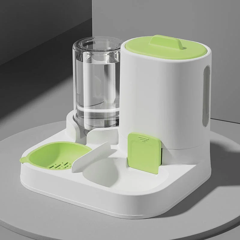 Alimentation et eau potable pour animaux de compagnie, nourriture deux en un, bol d'alimentation et d'eau potable lisse de grande capacité, bol de nourriture pour chat et chien