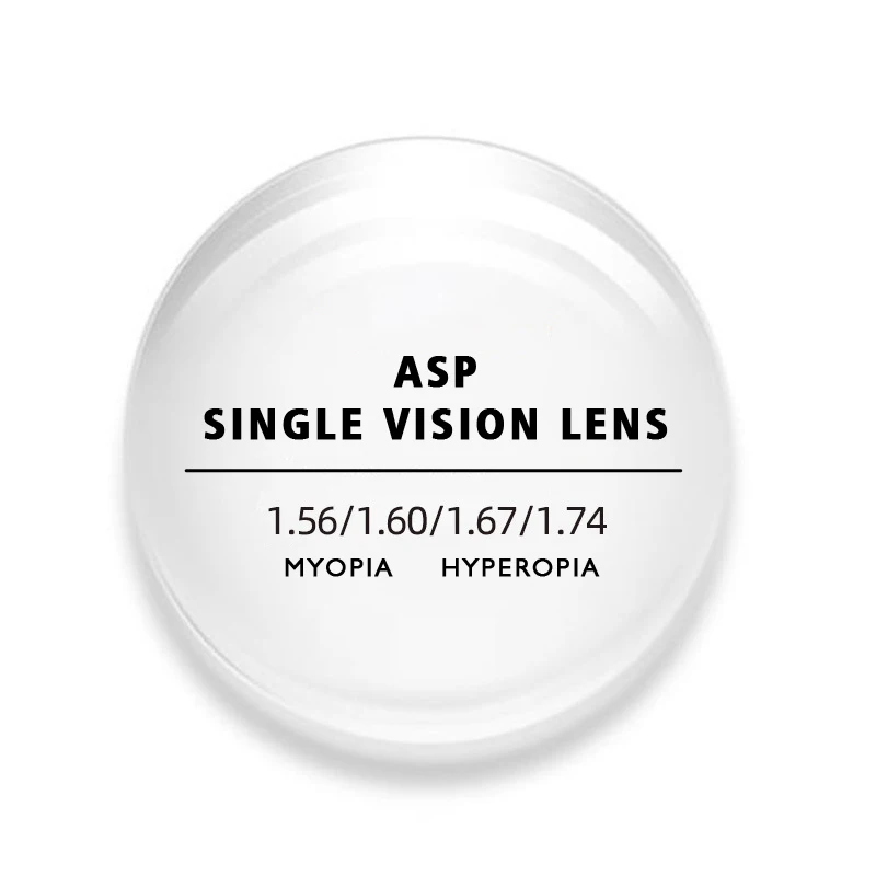 O-Q CLUB 1,56 1,61 1,67 1,74 CR-39 HD Resin Asphärische Linse Myopie/Hyperopie/Astigmatismus HMC Anti-Kratz Anti-Reflexions-Linsen Image