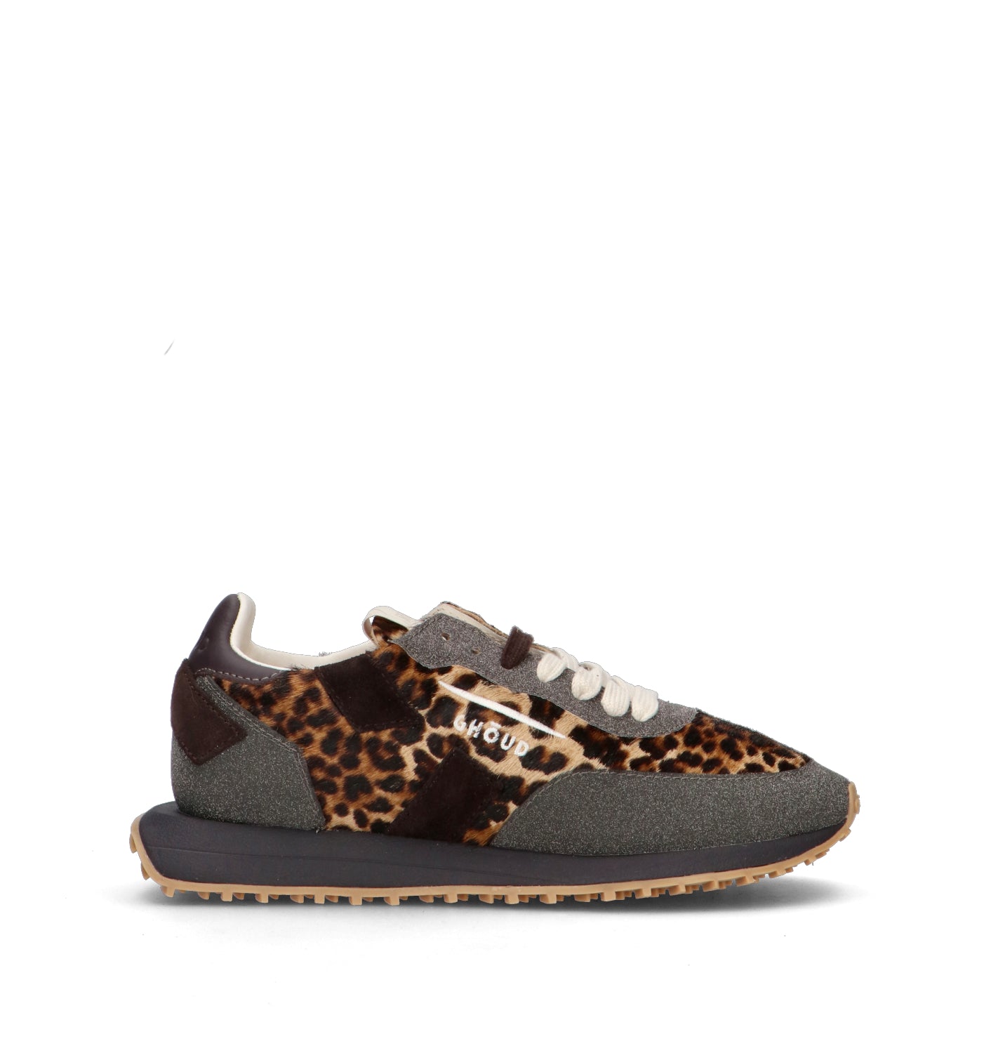 GHOUD Sneaker donna animalier in cavallino