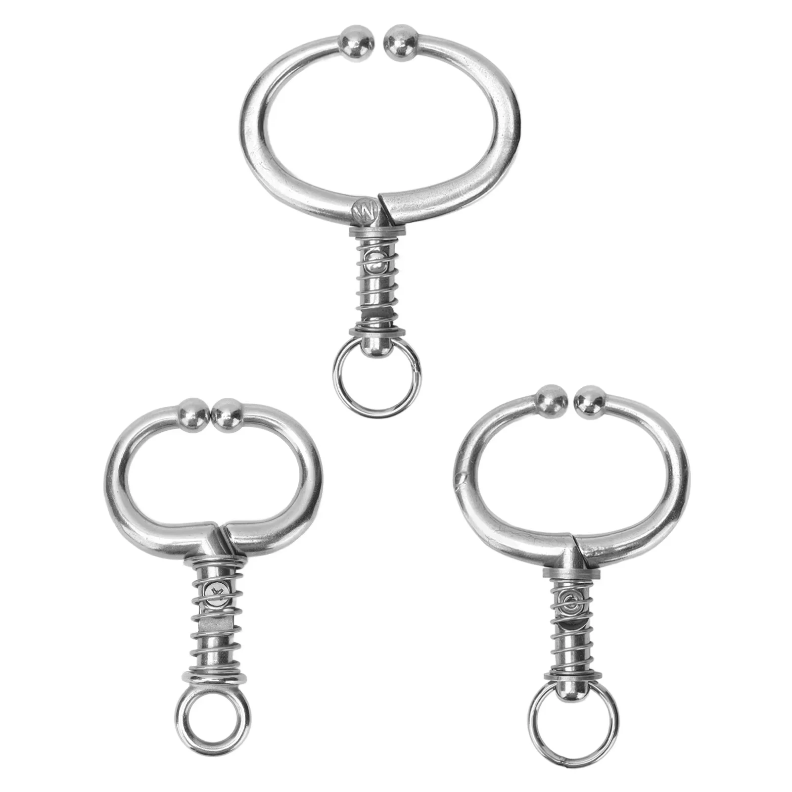 1PC Rinder Nasenring Edelstahl Rinder Nasenklemme Bull Kuh Edelstahl Feder Nasenring für Bauernhof Zucht Zubehör Image