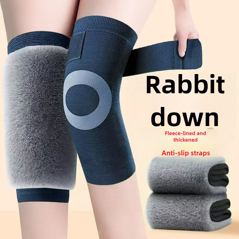 Knieschoner zum Warmhalten, Knieschoner für Männer und Frauen und ältere Menschen im Herbst und Winter, um alte kalte Beine warm zu halten Image