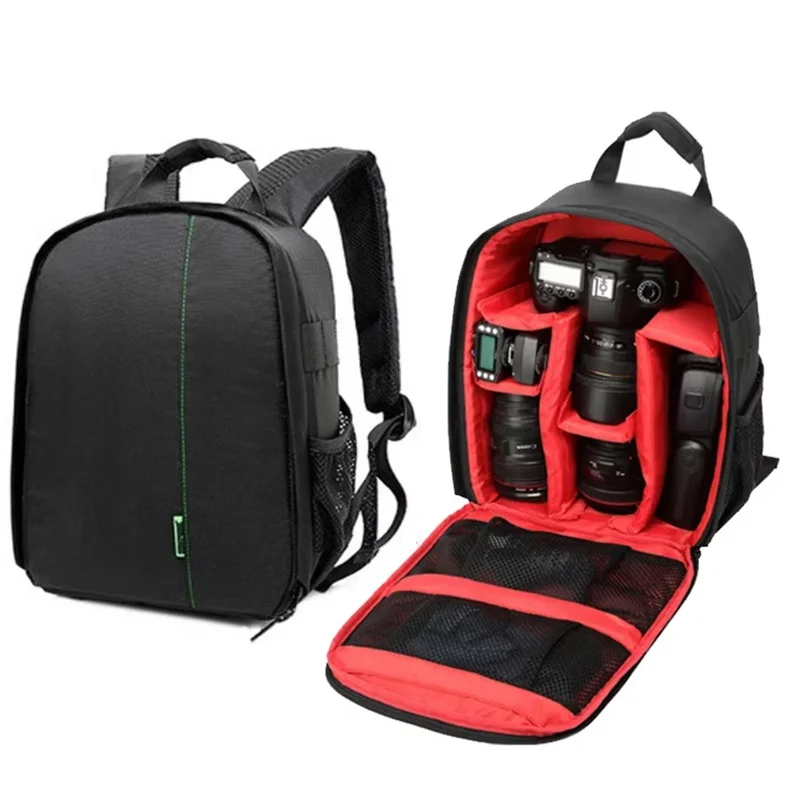 Outdoor Kamera Rucksack Video Digital Schulter Kamera Tasche Wasserdichte Foto Kamera Fall DSLR Für Canon Nikon Sony Olympus Kamera