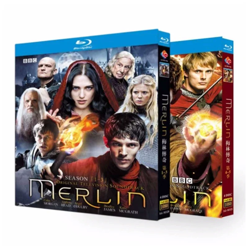 Merlin Staffel 1-5 Blu-ray-Disc Image