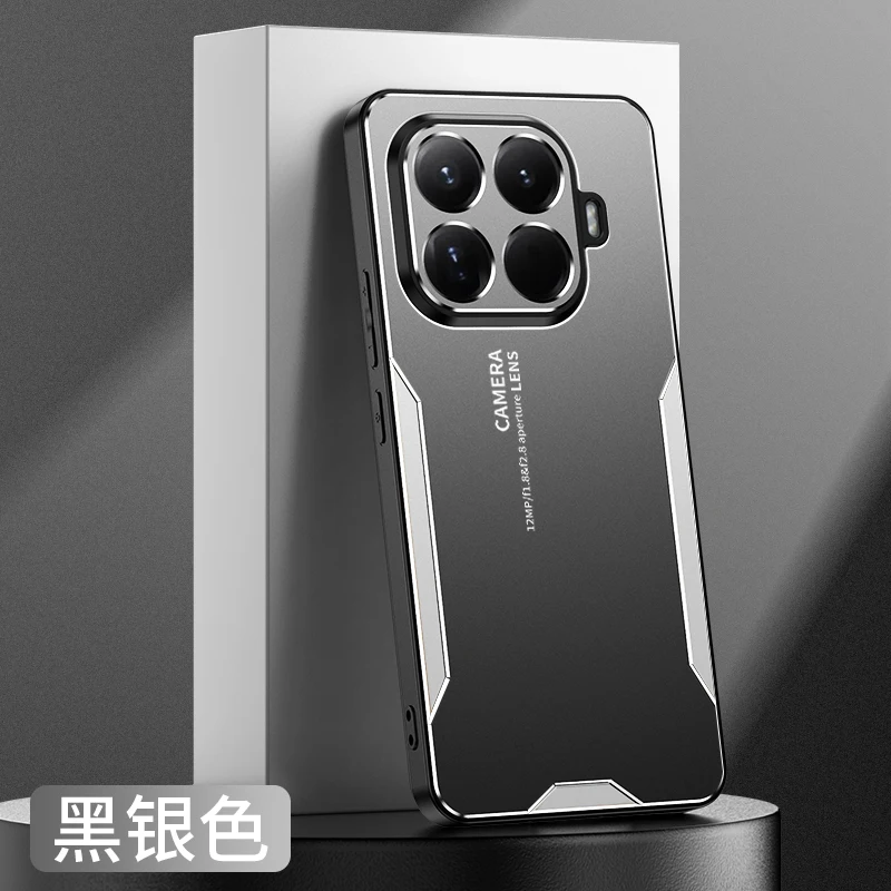 Fall Für Xiaomi 15T Pro Metall Matte Kamera Schutz Telefon Harte Anti-herbst Abdeckung Für Xiaomi 15T 14T Pro Mi 15 14 Ultra Image